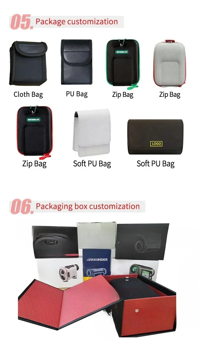 

Цифровой дальномер-телескоп для гольфа 800 м, оптовая продажа