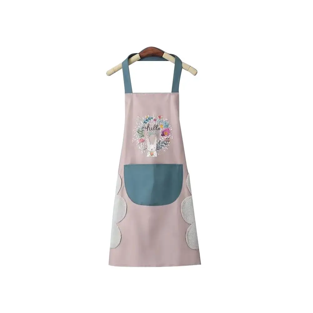 Garland Rabbit Apron Sleeveless Convenient Waterproof Kitchen High-looking Apron Household Hand Anti-grease Wiper J5J4