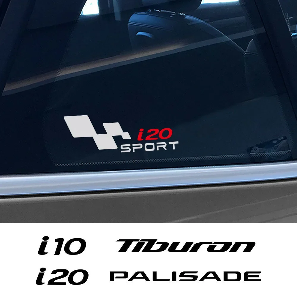 

2PCS Car Door Side Vinyl PVC Stickers Auto Decorative Accessories For Hyundai Getz STAREX TIBURON GRANDEUR NEXO PALISADE VENUE