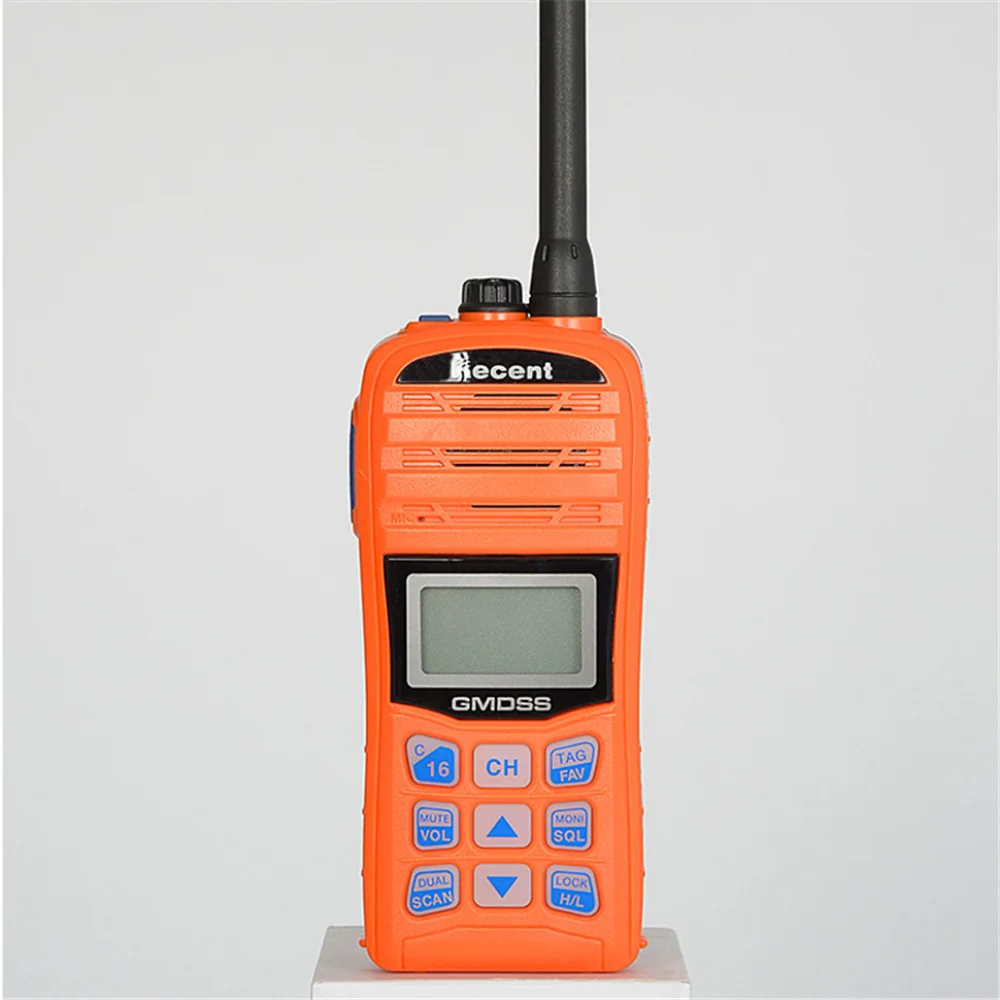 Radio VHF portable étanche, usage d'urgence mobile, talkie-walkie Walperforé, flotteur bidirectionnel, commerce de gros, marine, GMDSS, Ccs, Ec