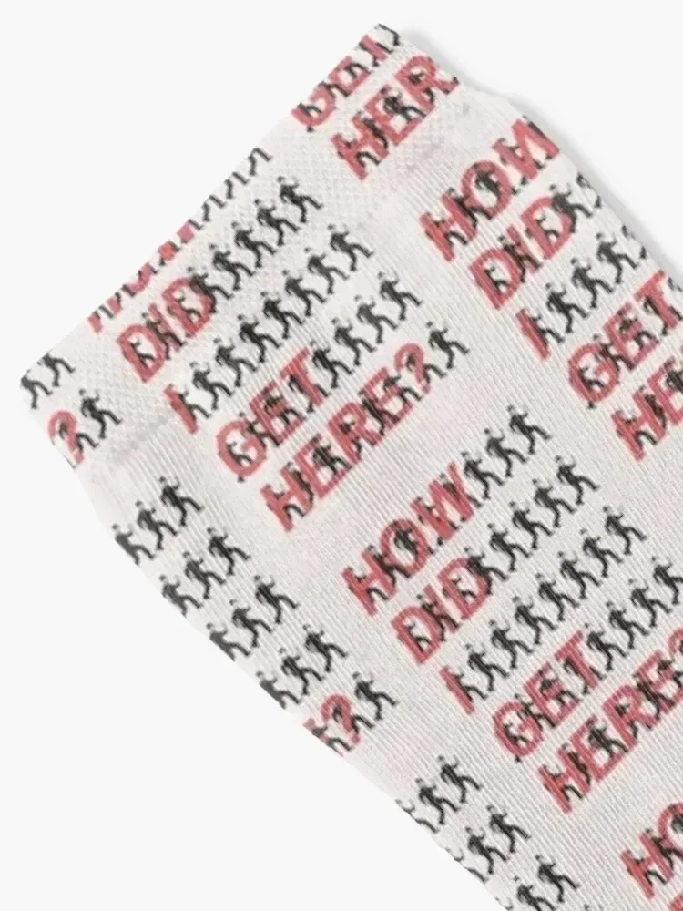 Inspired By Talking Heads Once In A Lifetime American Rock Band David Byrne Socks christmass gift kawaii Mens Socks Women's