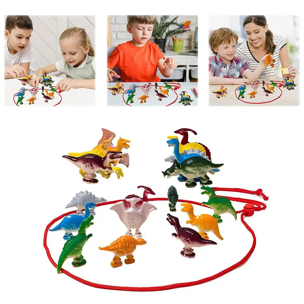 

Магнитный игровой набор в шахматы, 20 динозавров со шнурком, игрушка для снятия стресса для детей и взрослых, рождественские семейные игры, 20 шт., камни