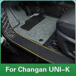 Car Floor Mats For Changan UNI K UNIK 2025 2024 Custom Auto Foot Pads Automobile Carpet Cover Interior Accessories