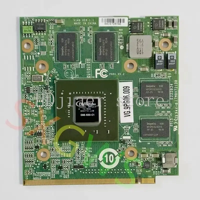

9600MGS 9600MGT DDR2 512 MB MXM II G96-600-C1 Grafikkarte für Acer Aspire 4720 4920G 4930G 6920G 6930G 6935G 7720G Laptop