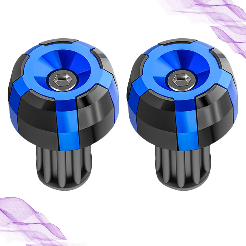

2Pcs Motorbike Handlebar Ends Sturdy Trustworthy Multi-Function Grip Plug -Road Vehicle Scooter Motorbike Handlebar Grip