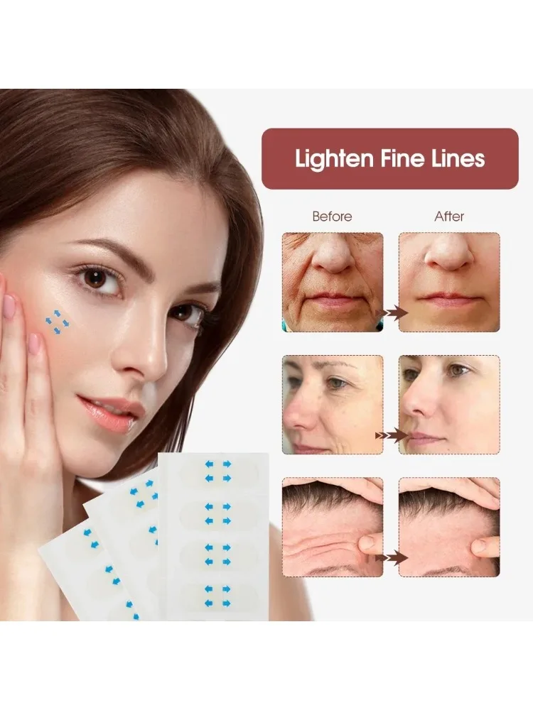 

40pcs/set Face Forehead Cheek Chin Sticker Face Lifting Patch Anti-Wrinkle Anti Aging Facial Skin Lifting Wrinkle Remover Strip