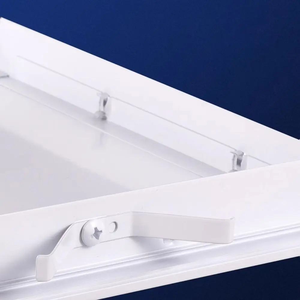 Universal Aluminum Alloy Access Panel Snap-on Type White Maintenance Access Port Anti-corrosion Removable Inspection Door