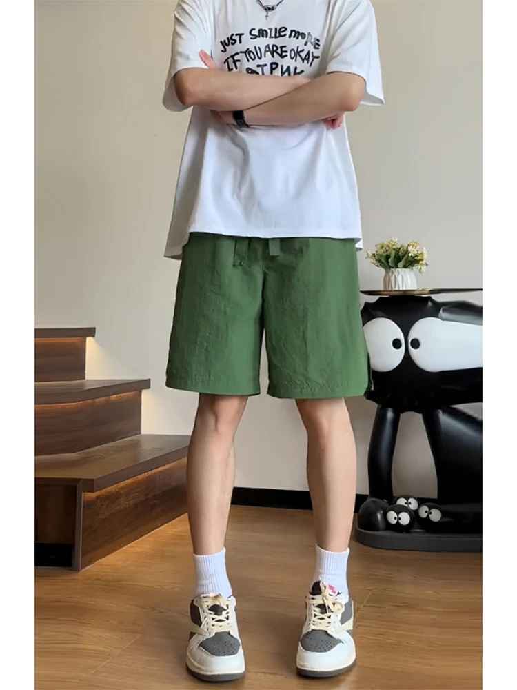 

Водонепроницаемые спортивные брюки для мужчин Military EEN, летние, модные, для баскетбола, в стиле American High Street, Four-Five...