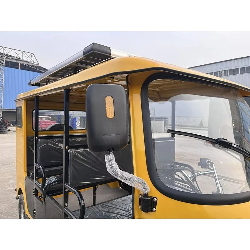 Electric Passenger Tuk Tuk Three Wheeler for Short Distance Transport