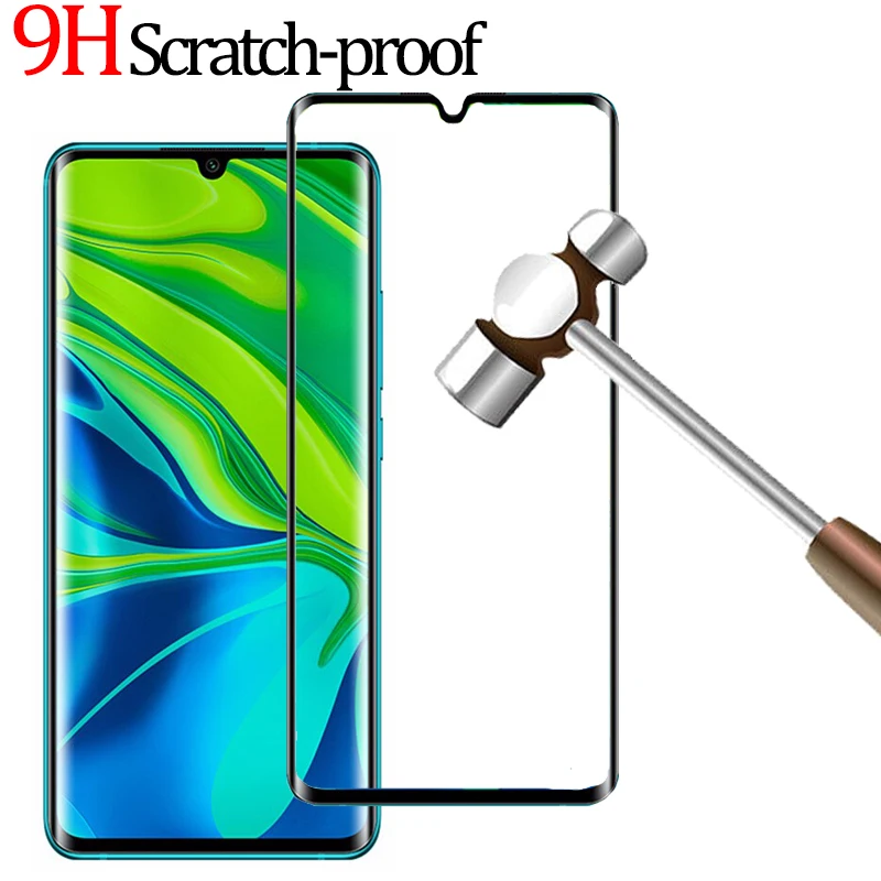 

Закаленное стекло для Samsung Galaxy Note 10 Pro + S20 Ultra S20 Plus, защита экрана, защитное стекло, изогнутые края, полное покрытие