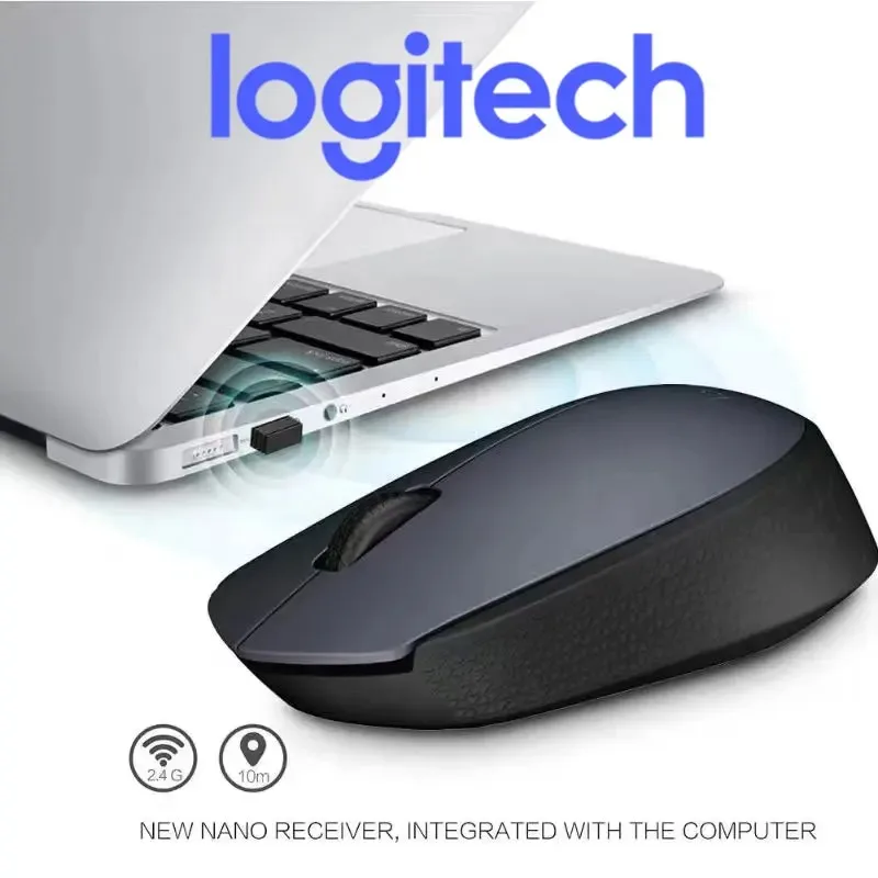 

Logitech M170/M330 Tailored dual-mode wireless silent mouse for student e-sports office, ergonomic and lightweight product Trip
