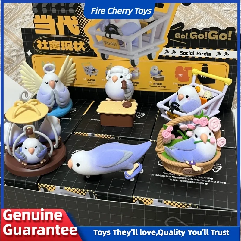 

Натуральная маленькая птичка, шарики Таро, плохая птица 3,0, серия «Социальная птица», слепая коробка, украшение, коллекция рождественских подарков, загадочная коробка