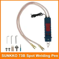 SUNKKO 73B Spot Welding Pen for 801D Welding Machine Adjustable Instantaneous Welding Pen Lithium Battery Accessories
