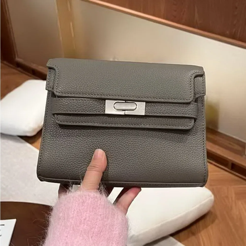 

Высококачественная Новая Изысканная Модная Женская Сумка-Кроссбоди 2026 Года из Натуральной Кожи с Уникальной Текстурой, Без Логотипа