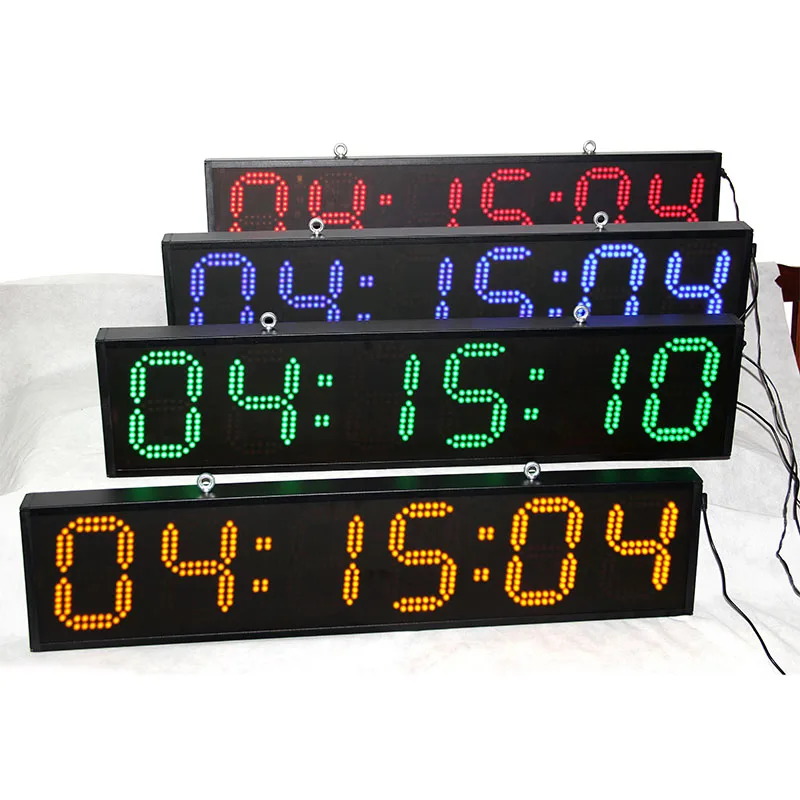 CHEETIE CP28 Grande Digital Single Sided 6 Polegadas Cronômetro Relógio de Corrida Temporizador Marath para Rastreamento de Corrida