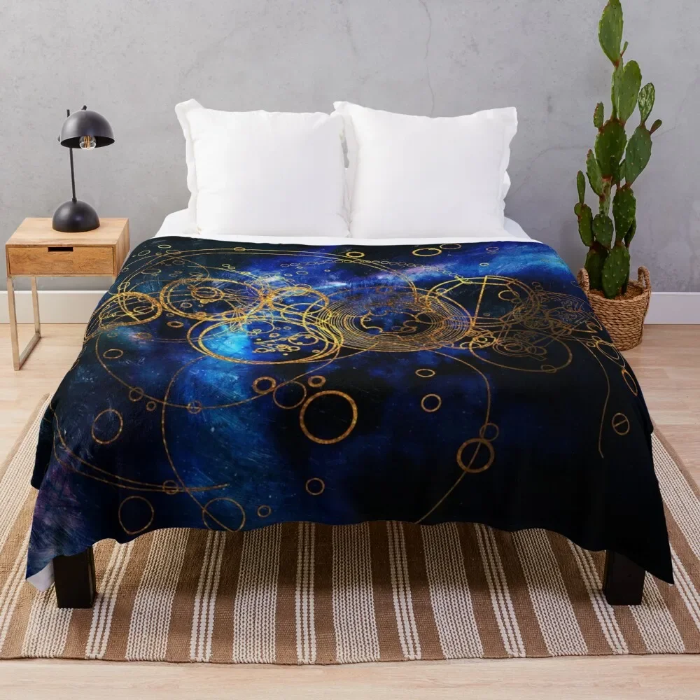 

ClockWork Writing Throw Blanket Lightweight Cozy Blanket for Bed Sofa