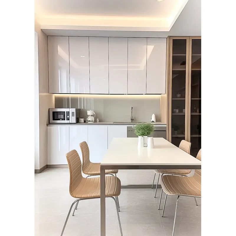 Custom Handcrafted Oak Kitchen Cabinet Multi-layer Spice Drawer Separator Countryside Self-build House Cooking Furniture