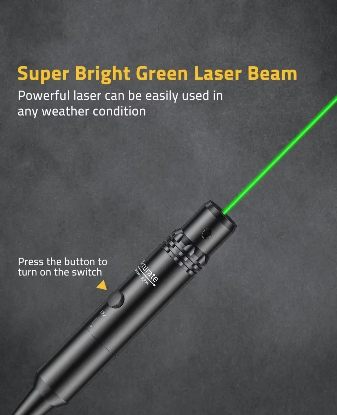 32개의 어댑터가 포함된 라이플 그린 브라이트 레이저 보어 사이트 키트는 버튼 스위치가 있는 0.17 ~ 12GA 구경에 적합합니다. 강력한 지원 사냥