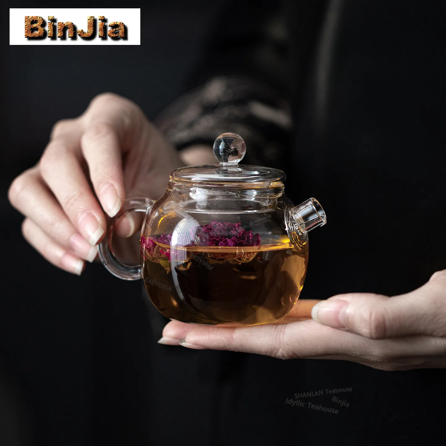 

150ml Glass Teapot Ancient Tea Infuser Pot Household Tea Soaking Kettle With Strainer Flower Tea Cafes Accessories Collection