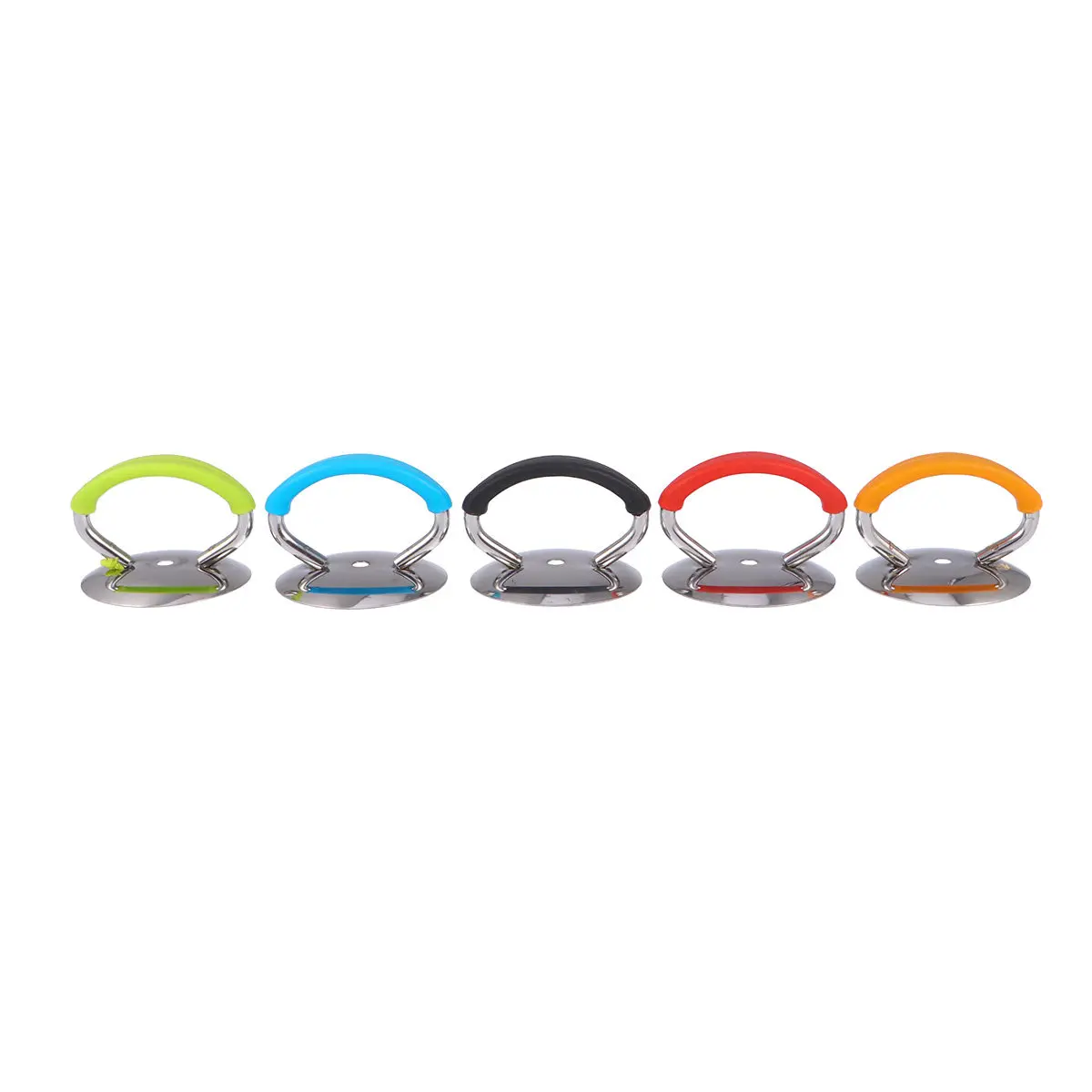 

5Pcs Pot Handle Replacement Set Sturdy Insulating Silicone Coated Stainless Steel Lid Knob for Pots Pans Kettles Safe Non Slip