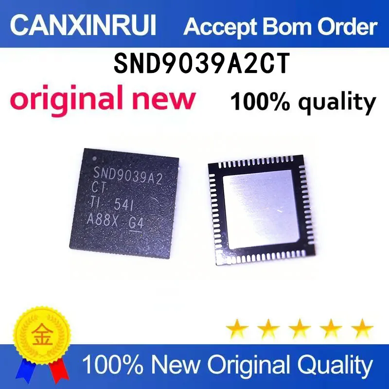 5pcs-100pcs）snd9039a2ctrskr-snd9039a2ct-snd9039a2-qfn64-brand-new-original