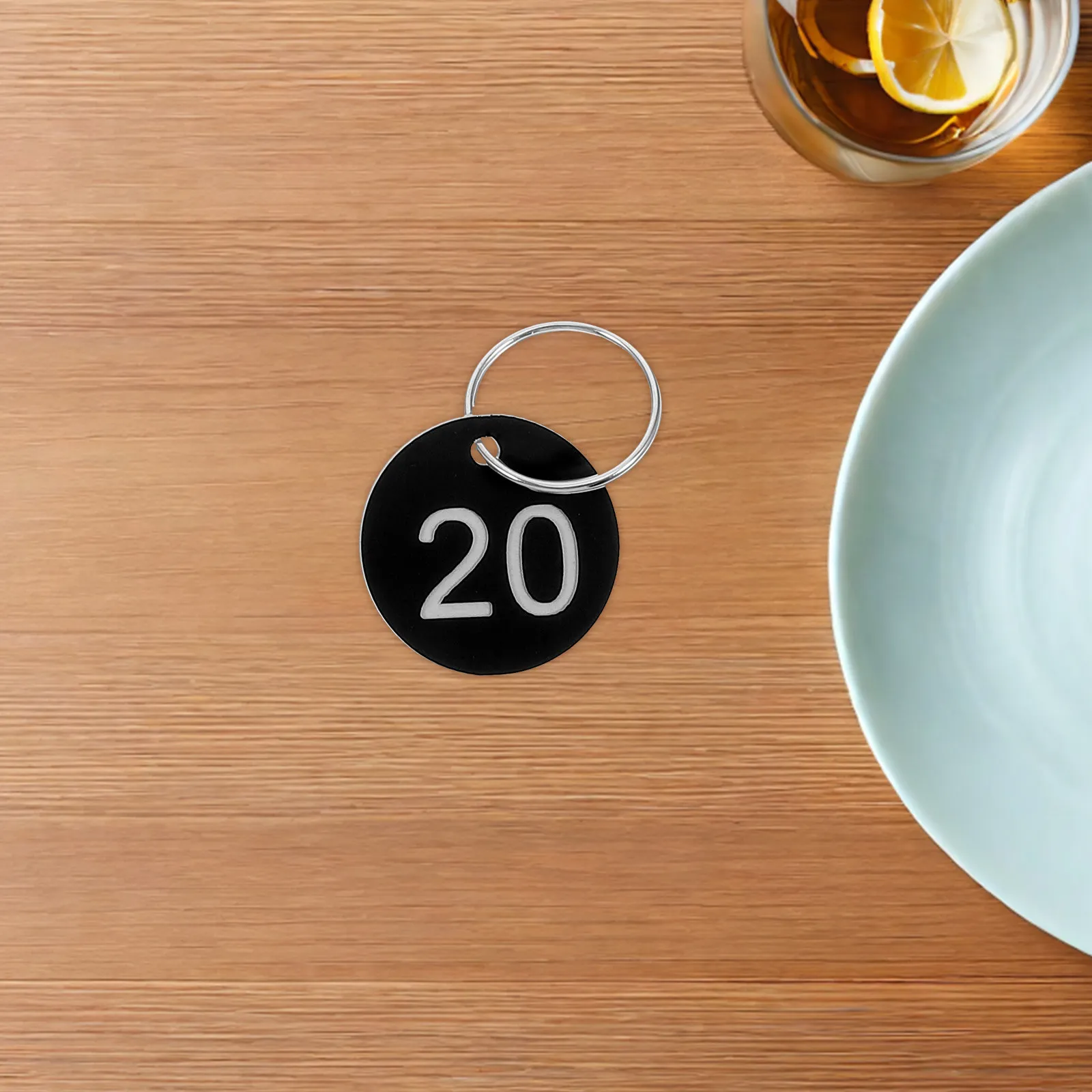 1 Set Numbered Plas…