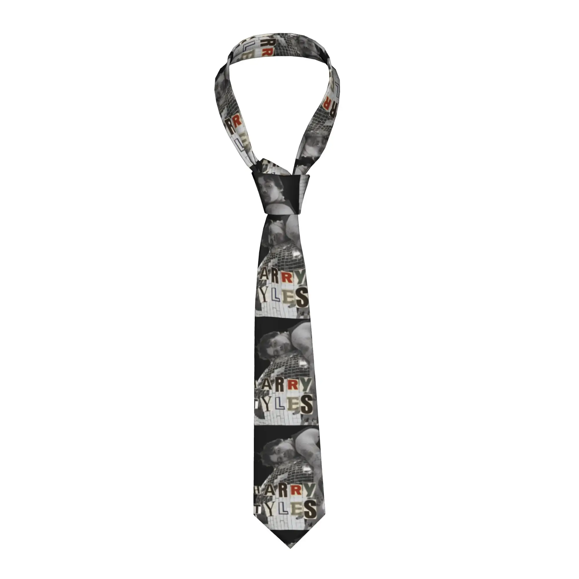 Kiss All The Time Disco Music Tour Unisex Neckties Slim 8 cm Classic Harrys Music Styles  Neck Tie for Men Daily Wear Gravatas