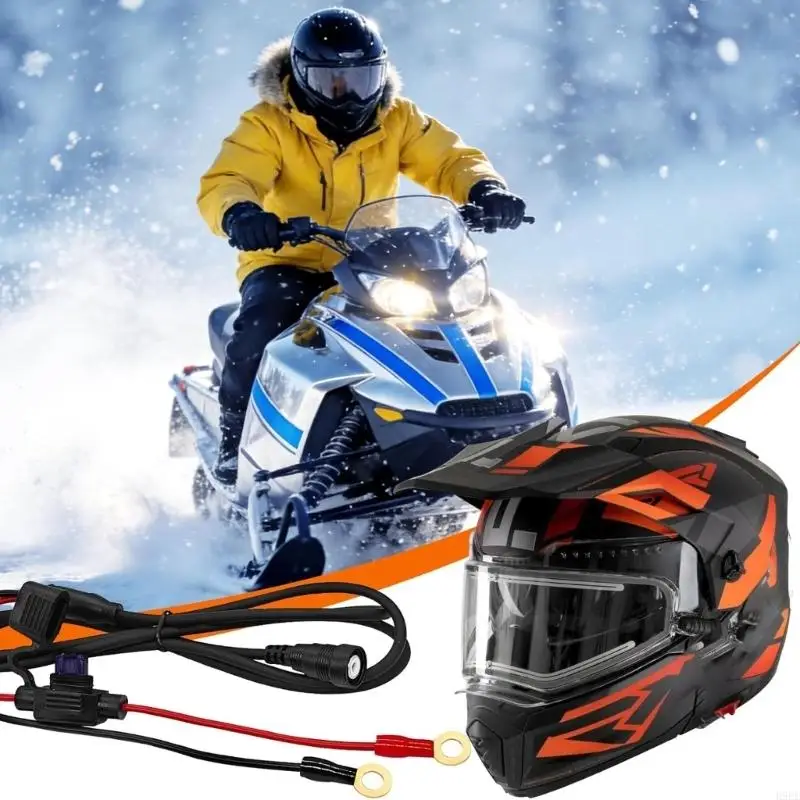 

Универсальный кабель с подогревом козырьков для мотоциклетных и снегоходных шлемов, безопасная и энергоэффективная работа H9EE