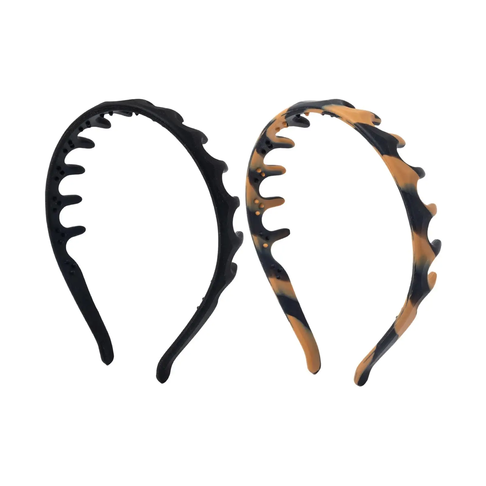 

Мягкая силиконовая повязка на голову с расческой, противоскользящий обруч для волос с безопасной фиксацией для девочек и женщин, повседневные мероприятия