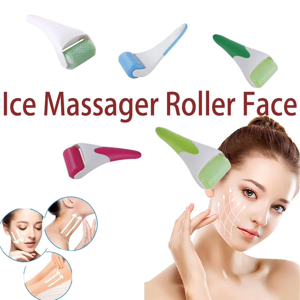 

Ice Massager Roller Face Lifting Tighten Massager Mutil-Body Stress Release Massage Rollings Women Skin Care Beauty Tools