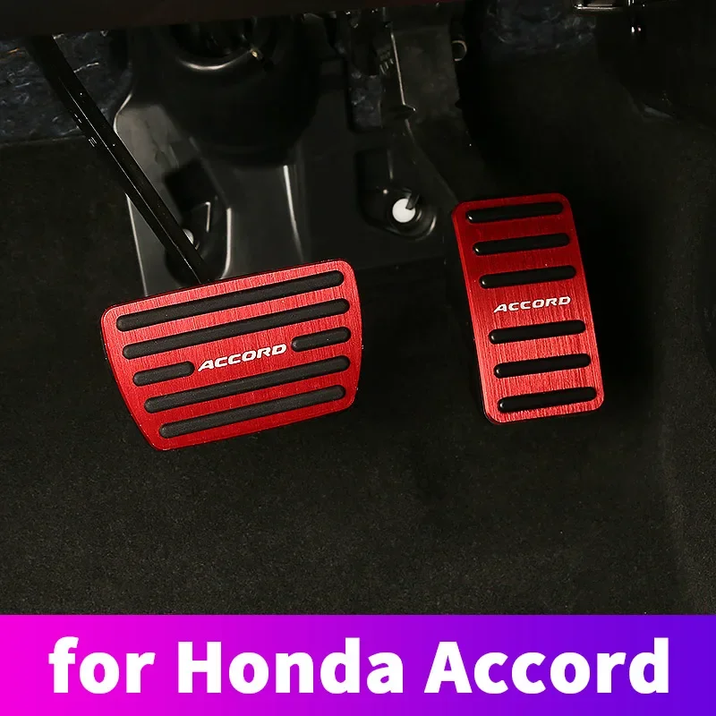 Aluminium legierung Gas bremspedal Kupplung Kupplungs pedal Modifikation Dekoration für Honda Accord 10 2018 2019