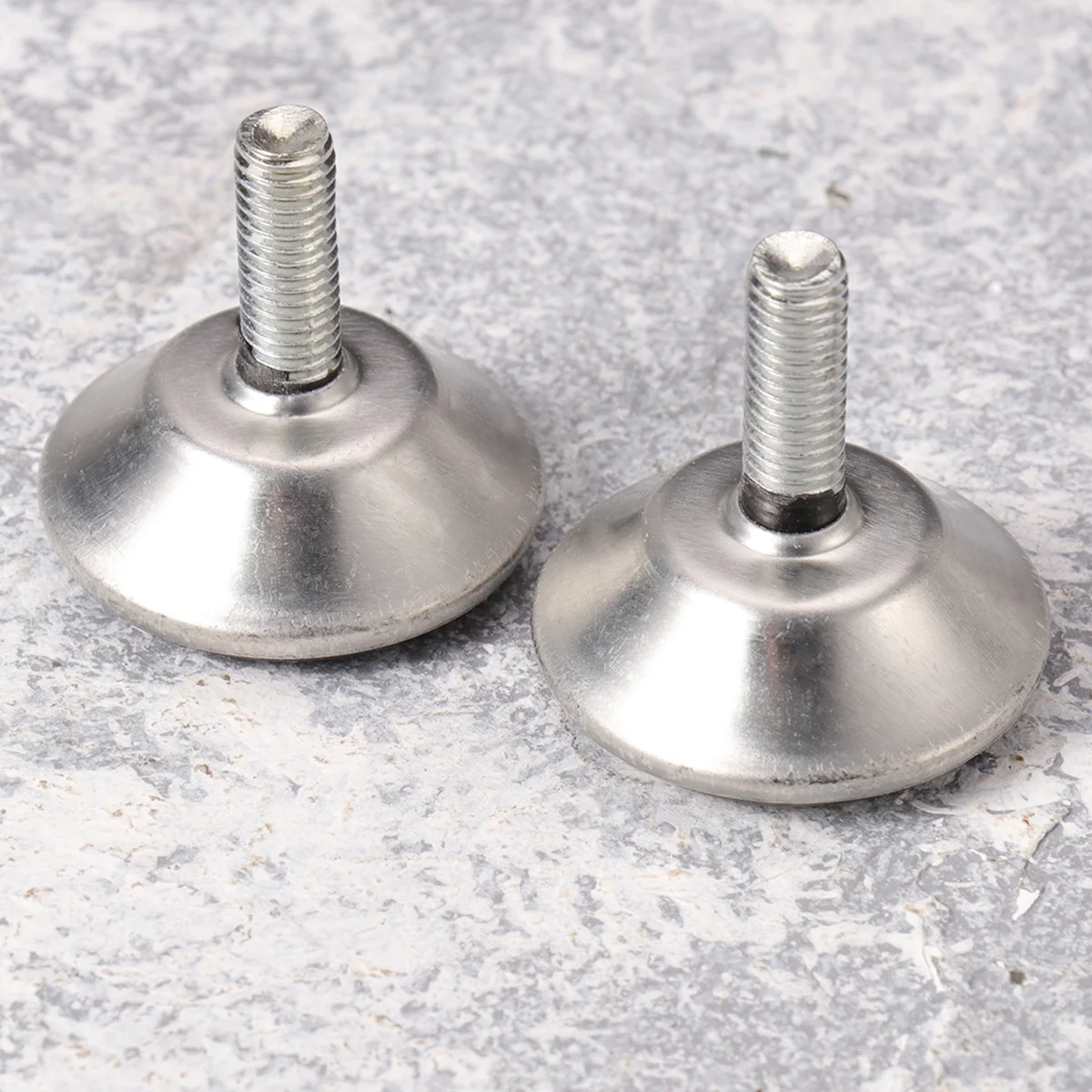 

20pcs 40Mm Table Chair Leg Feet Adjustable Leveling Foot M8 X 25Mm Thread Glide Pad For Office Home Furniture Heavy Desks