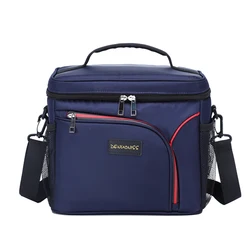 Denuoniss neue isolierte Lunchbox Tasche Bento Tasche Kühltasche Abendessen Container tragbare Reise Picknick isolierte Kühltasche