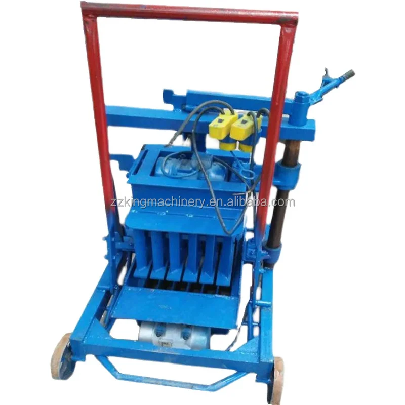 China Factory Price Block and Brick Maker Machine Automatic and Manual Cement Sand Brick Making Machinery Mold for Sale