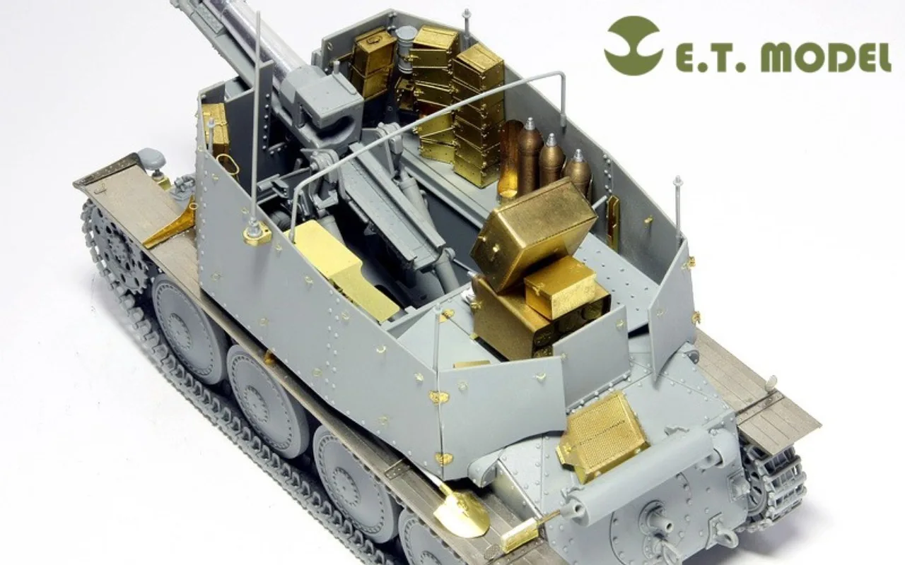 1/35 E.T.MODEL E35-005 WWII German Sd.Kfz.138/1 Ausf.H Grille Photo-etched Set for DRAGON 6470