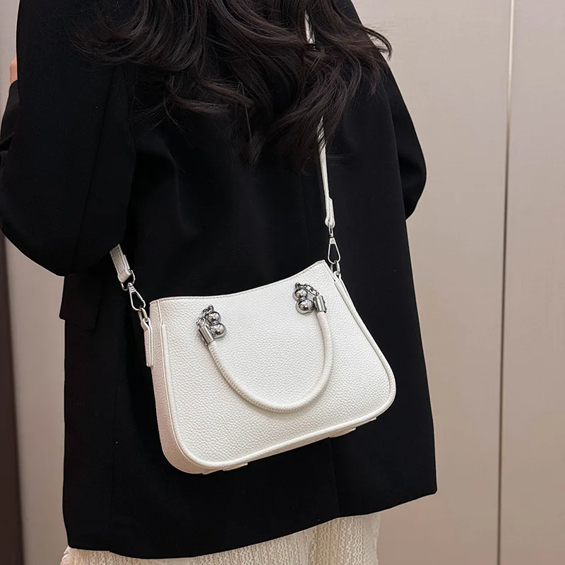 

2025 Trendy Underarm Bag Womens Solid Color Shoulder Purse Elegant Crossbody Bag for Casual Office