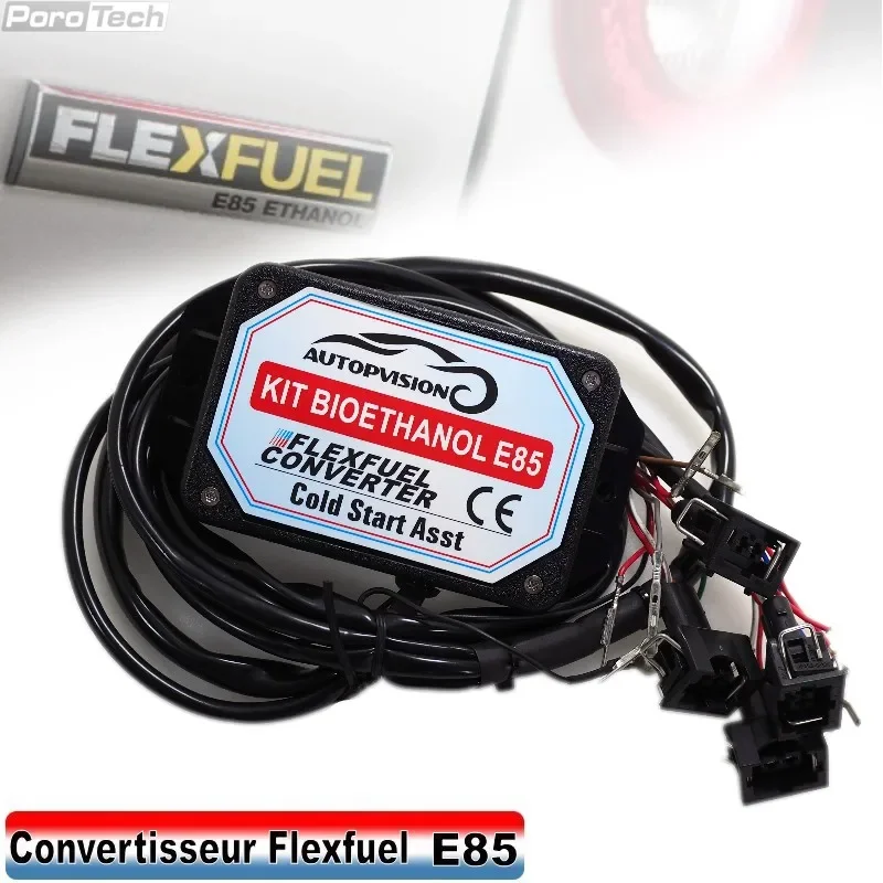 Nouveau E85 4cyl Autocar kit de conversion Flex carburant éthanol alternative démarrage à froid asst biocarburant e85, éthanol v