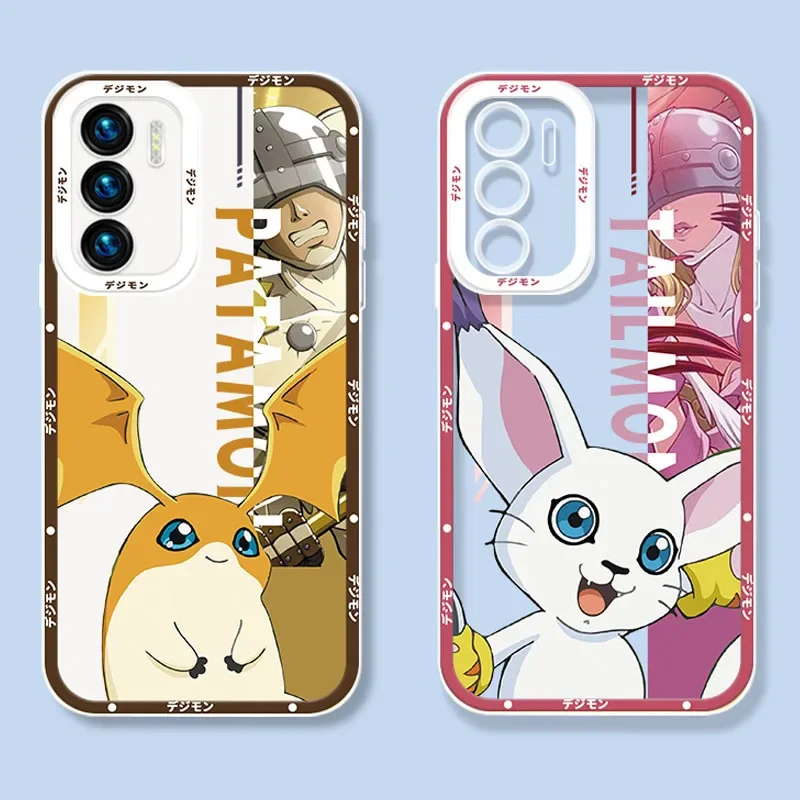 Digital Monster Digimon Soft Silicone Phone Case for iPhone 16 15 14 13 12 11 Pro Max Mini XR XS X 8 7 Plus SE 2020 Claer Cover