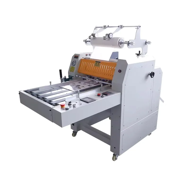 FM520YZ 520mm Width Automatic Hydraulic Roll Laminating Machine Paper Processing Machinery with Separate Feed Pull Function