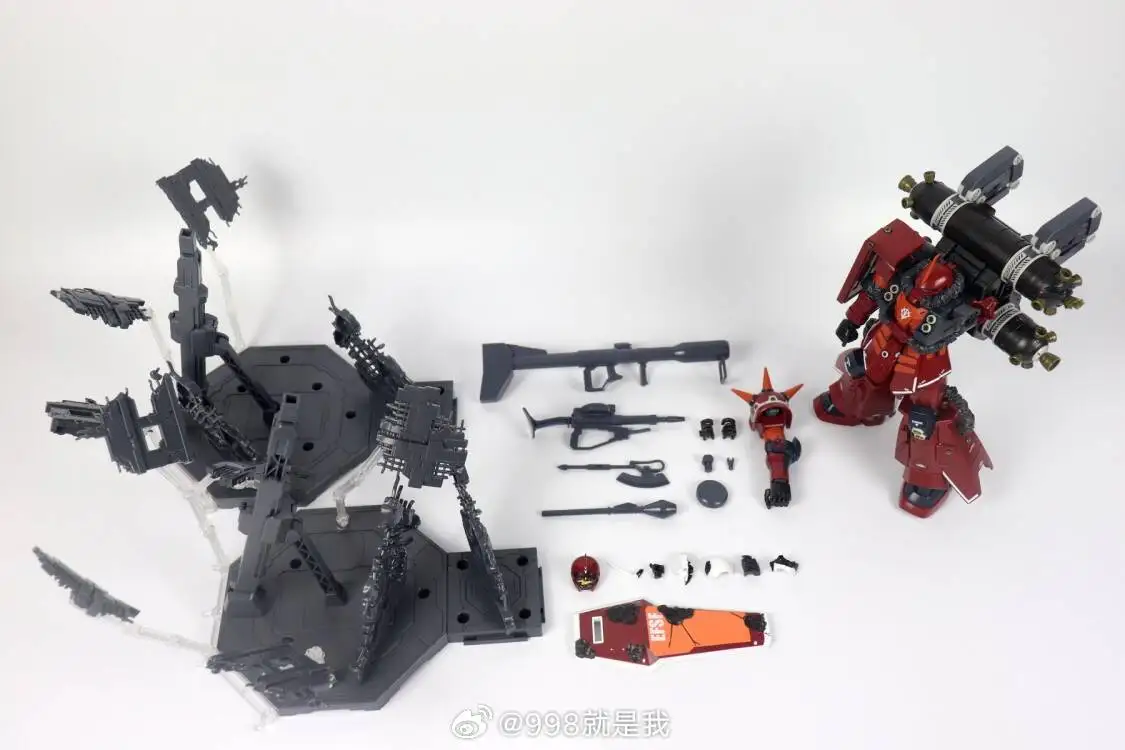 NEW Lane Leien Model ZG-001 ZG-002 MG MS-06R Psycho Zaku Action