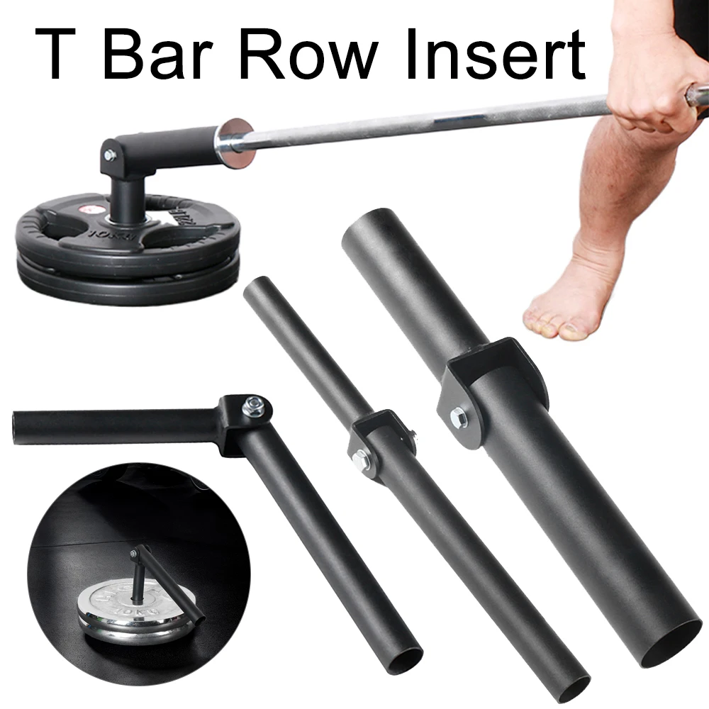 T Bar Row Landmine Attachment T Bar Row Insert Landmine Handles 25/50mm Barbell Bar Fitness Supplies Workout Home Gym Equipment