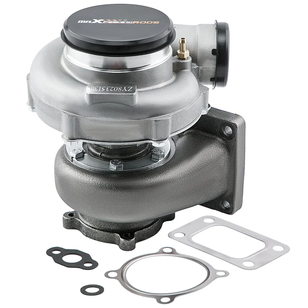 

MaXpeedingrods GT35 GT3582 TURBO T3 AR.70/63 ANTI-SURGE Turbocharger For all 4/6 cylinder and 3.0L-6.0L engines 600HP