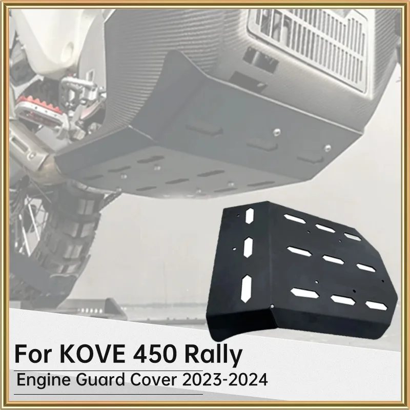 

For Colove 450Rally 2023 2024 Motorcycle Engine Guard Cover Chassis Protection Pan Skid Plate Crash Protector KOVE 450 Rally