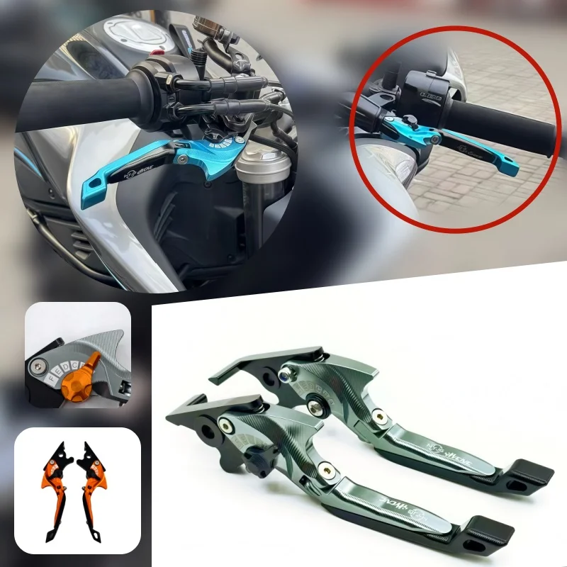 

For BMW R1200RT 2014-2019 R1200GS 2013-2020 Motorcycle Parts 3D Brake Lever Set Foldable Adjustable Handle Levers