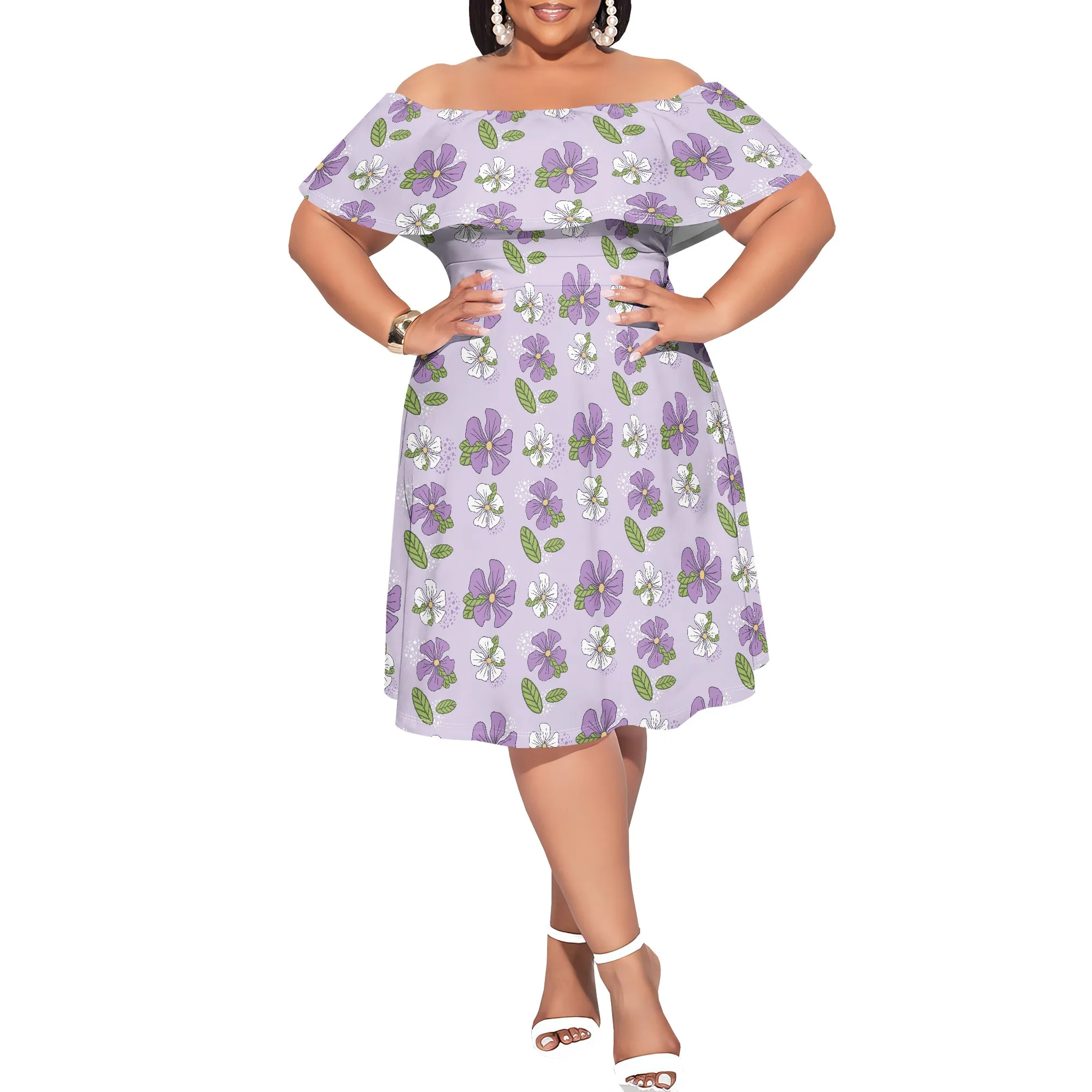 Рисунок 3 - Женское платье миди больших размеров