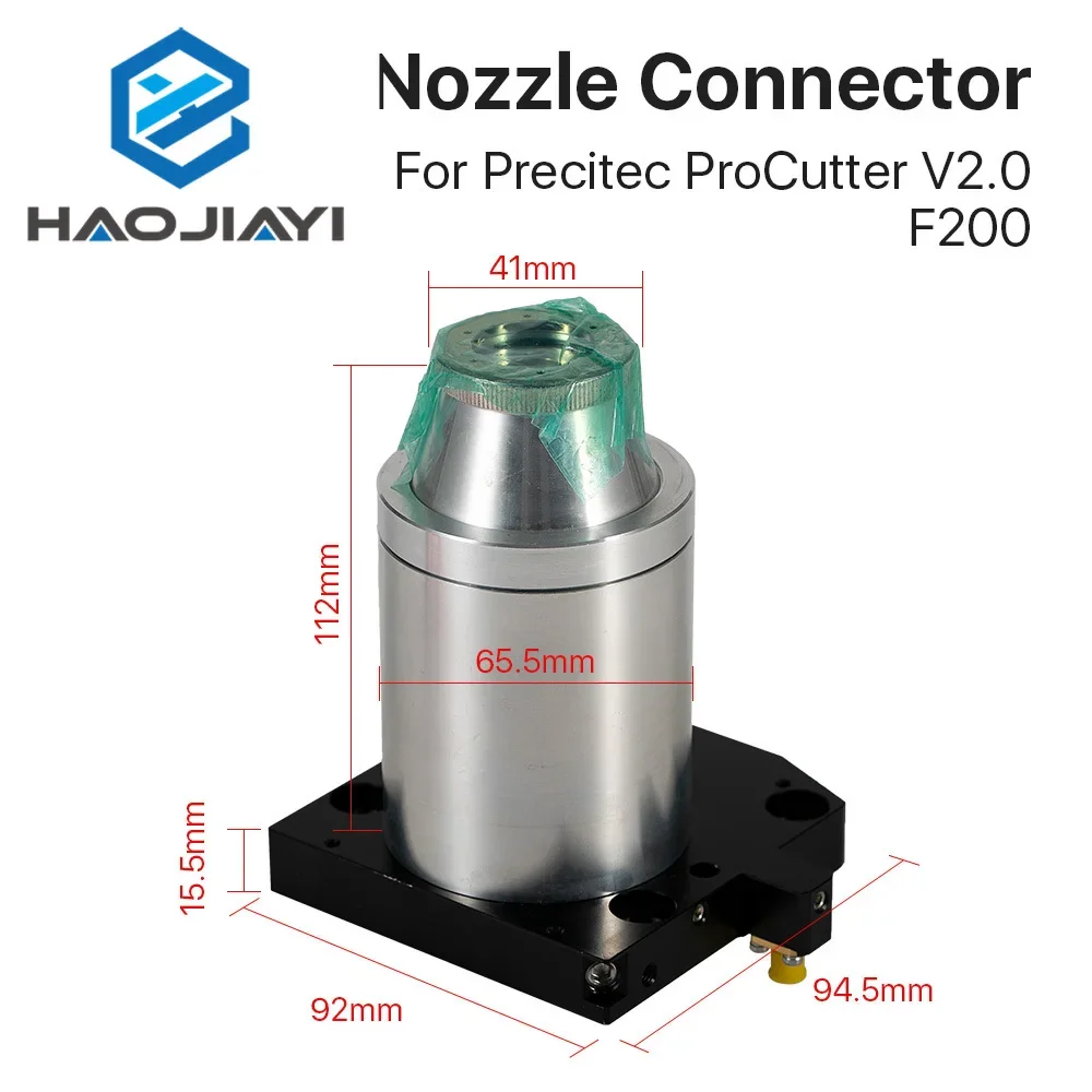 Nozzle Connector F200 Nozzle Holder Ceramic Holder for OEM Precitec ECO ProCutter 2.0 Laser Head