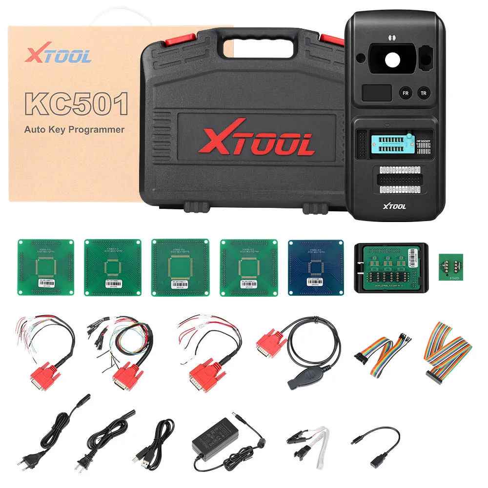 XTOOL KC501 kunci mobil & CIP Programmer Ecu pembaca Untuk Benz kunci inframerah menulis MCU/EEPROM Chip bekerja dengan X100 PAD3 A80 OBD2 alat