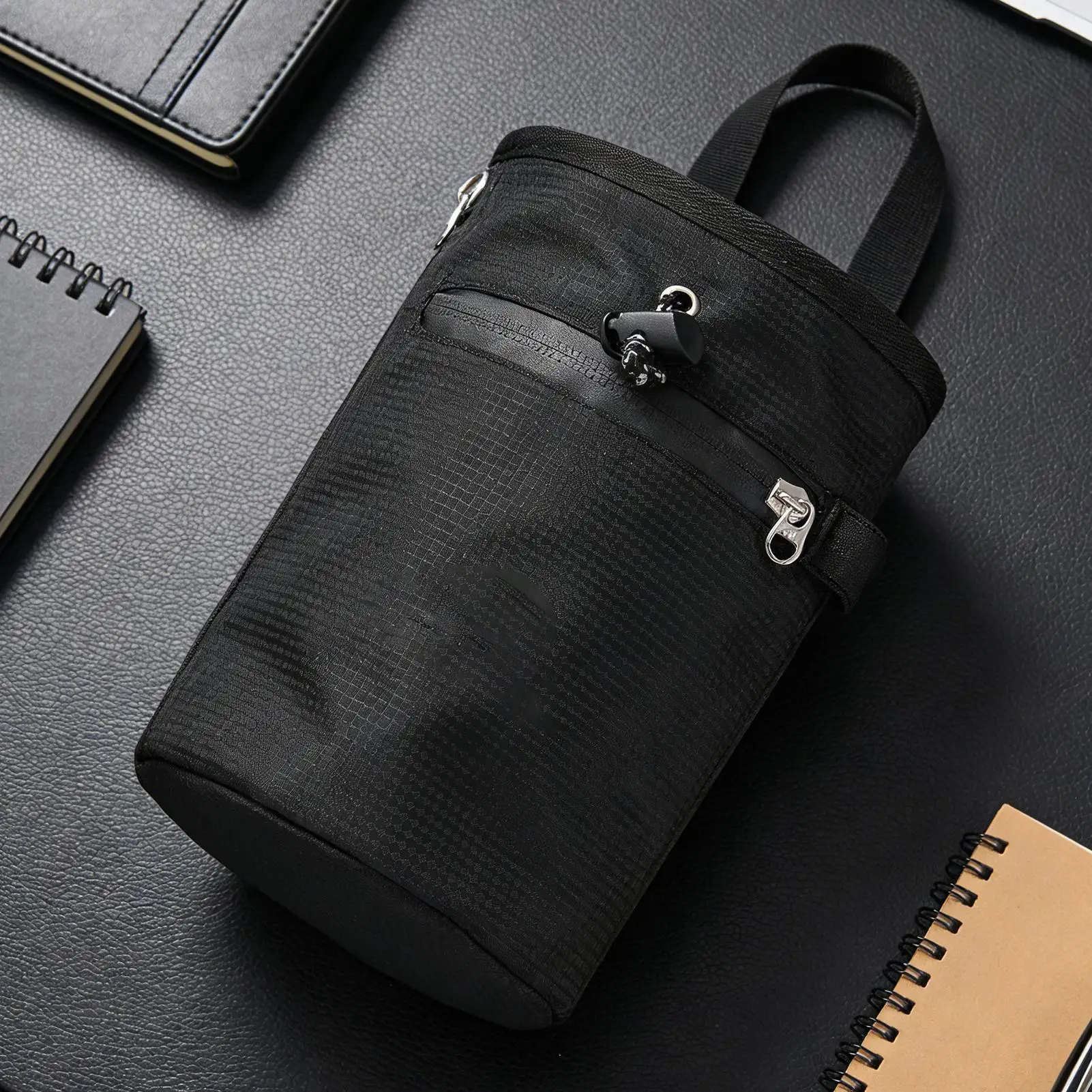 Climbing Chalk Bags Waterproof Adjustable Waist Belt Powder Case Chalk Pouch For Gymnastics Golf Gym Bowling Lifting Bouldering