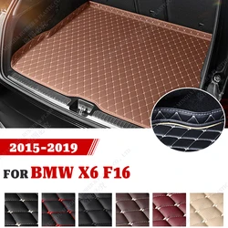 Polymères de coffre de voiture imperméables, cuir antidérapant, accessoires astronomiques intérieurs, BMW X6, F16, 2015, 2016, 2017, 2018, 2019