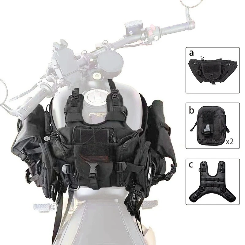 Motorcycle universal fuel tank bag, fuel tank bag, outdoor motorcycle bag
